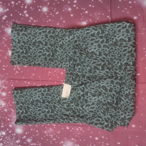 NYDJ slim boot cut olive cat jeans size 10 - Picture 5 of 5